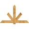 Ekena Millwork Kennewick Rough Sawn Timber Gable Bracket, Western Red Cedar, 72"W x 45"H x 6"D x 6"F, 15/12 Pitch GBW072X45X0606KEN00RWR - alternate 1